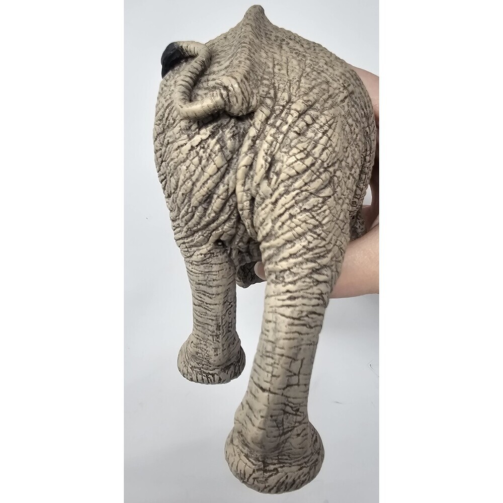 Vtg The Herd By Martha Carey- Duke #3146 Heavy Kneeling Elephant Figurine 8x5.5" - Picture 3 of 8
